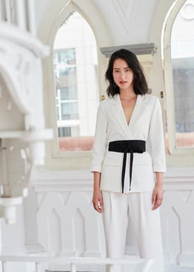 Alessandra Belted Blazer