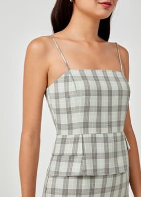 Molly Plaid Bodycon Dress