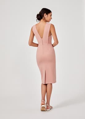 Evianna Low Back Bodycon Dress