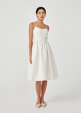 Blyana Jacquard Camisole Dress