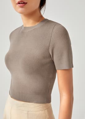 Amaia Knit Crop Top