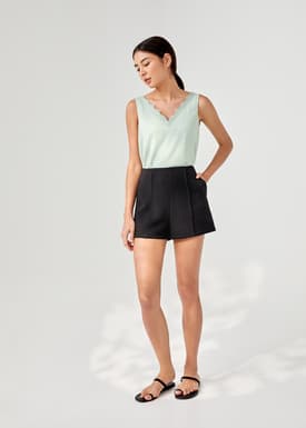 Keilanie High Waist Shorts