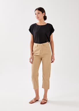 Ashari Drop Shoulder Shell Top