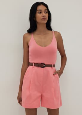 Anastasia Contrast Tailored Romper