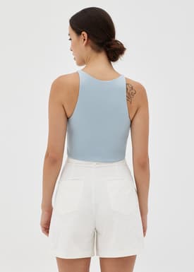 Devynn Padded Crop Tank Top