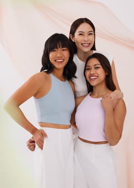 Devynn Padded Crop Tank Top