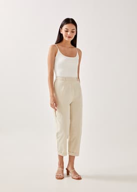 Candice Scoop Neck Jersey Camisole