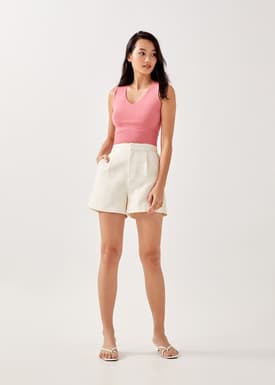 Jalessa Tweed Tailored Shorts