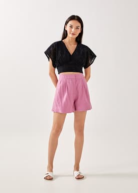 Lithany Broderie Smocked Top