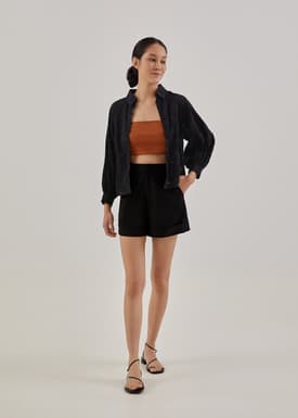 Ailani Broderie Puff Sleeve Top