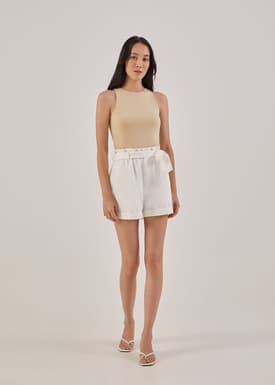Bonie Elastic Sash Shorts