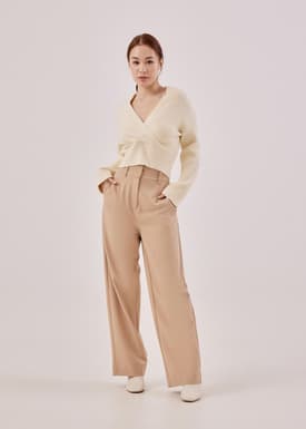 Ardyn Wrap Knit Top