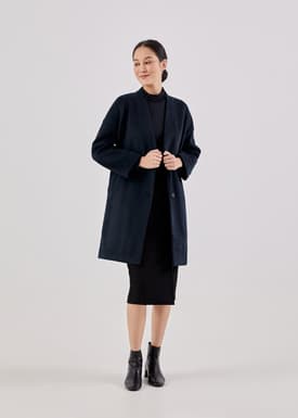 Remina Collarless Coat