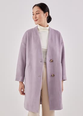 Remina Collarless Coat