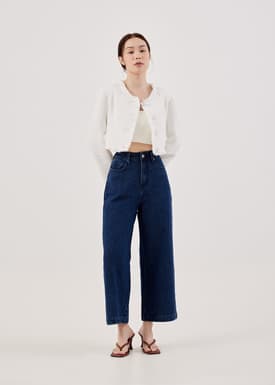 Marlowe Tweed Crop Outer
