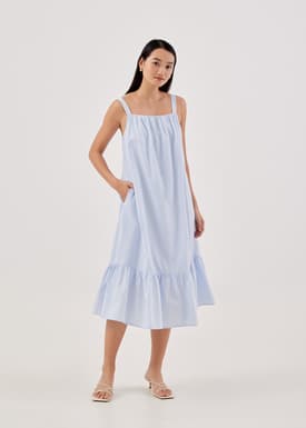 Nessa Trapeze Striped Dress