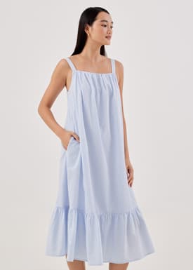 Nessa Trapeze Striped Dress