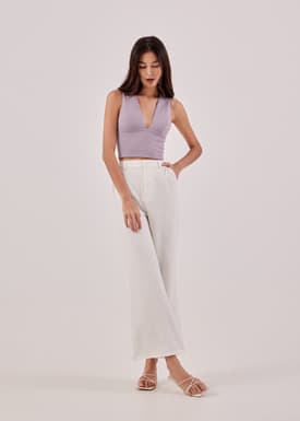 Della Padded Crop Top