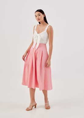 Ashlyn Multiway Textured Knot Front Top