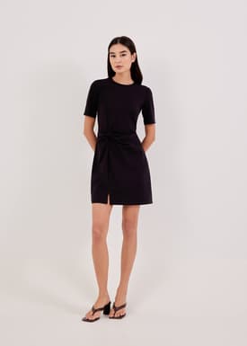 Kamile Ruched Shift Dress