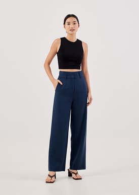 Hadi Jersey Back Cut Out Top