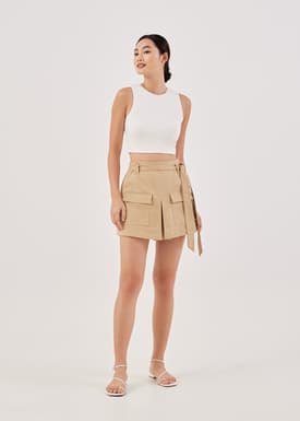 Hadi Jersey Back Cut Out Top