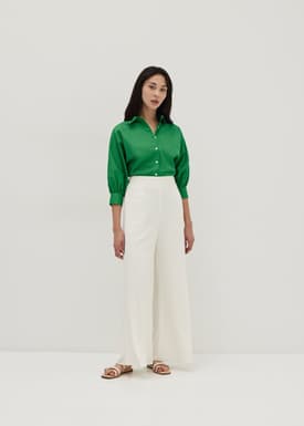 Anzel Cotton Puff Sleeve Shirt