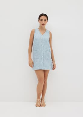 Cayley Tweed Shift Dress