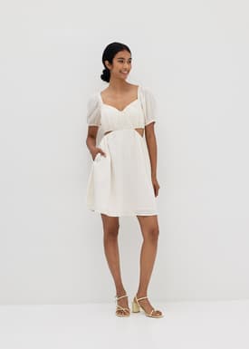 Isabelli Padded Elastic Waist Dress