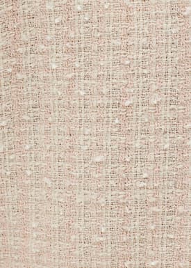 Lannie Tweed Fringe Hem Shorts