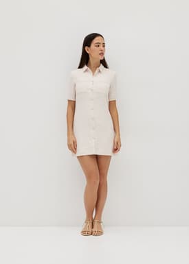 Caelynn Tweed Shift Dress