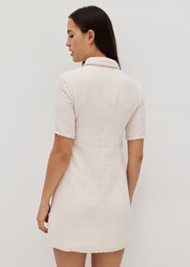 Caelynn Tweed Shift Dress