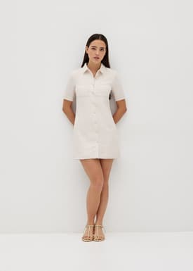 Caelynn Tweed Shift Dress