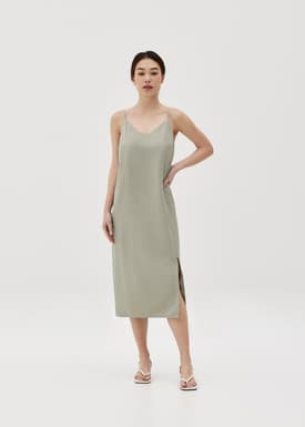 Polina Column Slip Dress