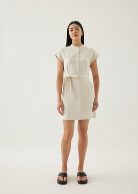 Julianna Linen Shirt Dress