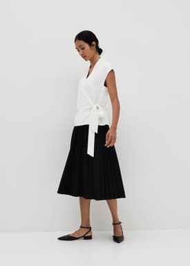 Erinna Tie Wrap Top