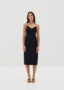 Amberly Padded Bustier Bodycon Dress
