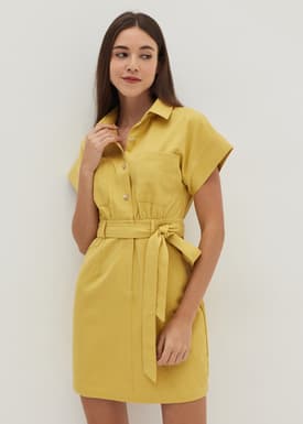 Cecily Tailored Shirt Dress