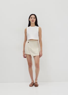 Kassidy Asymmetric Mini Skirt