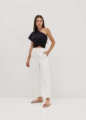 Josephine Knot Front Toga Top