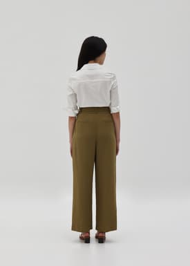 Leilani Belted Straight Leg Pants