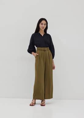 Sharon Textured Poet Blouse