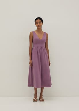 Valencia Padded Tie Waist Dress
