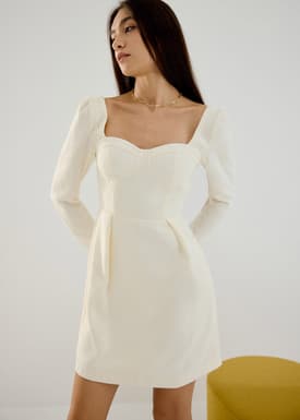 Padded Sweetheart Fitted Mini Dress