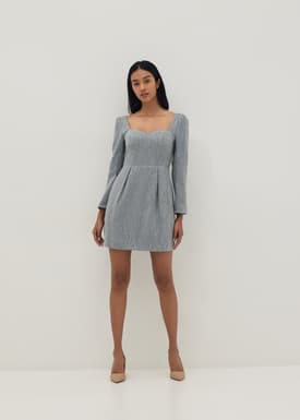 Padded Sweetheart Fitted Mini Dress