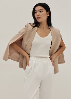 Amara Cape Blazer