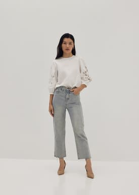 Clarisse Broderie Anglaise Blouse