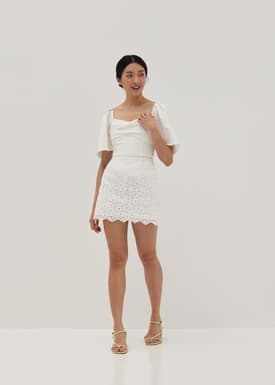Shelby Broderie Skirt