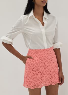 Shelby Broderie Skirt