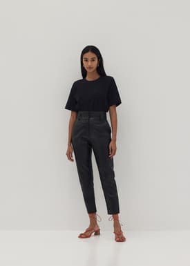 Samantha Padded Boxy Tee